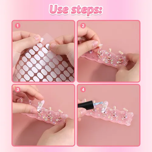 2 Juego De Soporte Para Uñas Para Pintar Uñas, Soporte Para