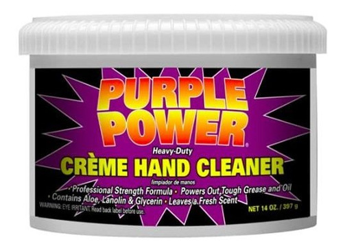 Limpiadores Para Manos - Purple Power Heavy Duty Creme Hand 