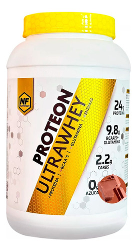 Nf Nutrition Proteon Ultra Whey Suplemento Chocolate 909g 3c