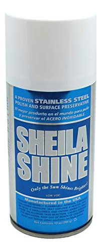 Pulimento Para Acero Inoxidable Sheila Shine - 10 Oz