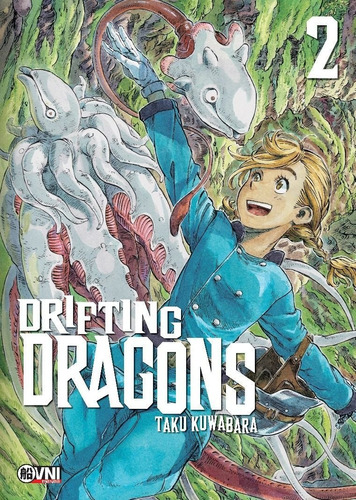 Manga, Kodansha, Drifting Dragons Vol.2 Ovni Press