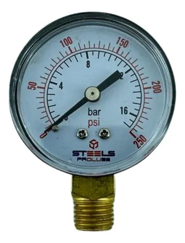 comprar Manometro Relogio Marcador Pressão Lbs Pu002Fcompressor Schulz