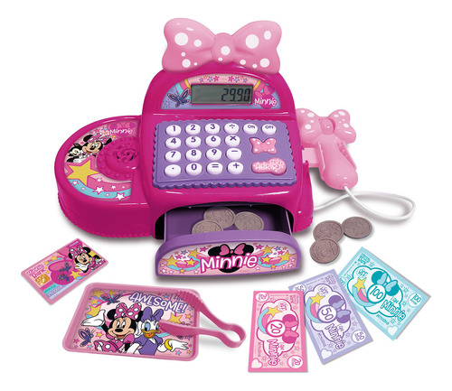 Caja Registradora Mickey Minnie Mouse C/ Luz Sonido Mundotoy