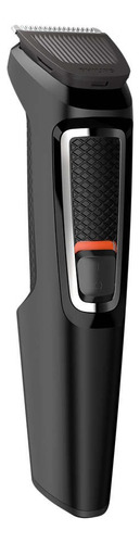 Cortabarba Philips Mg3730/15 Kit 8en1 + Auriculares | Bd Color Negro