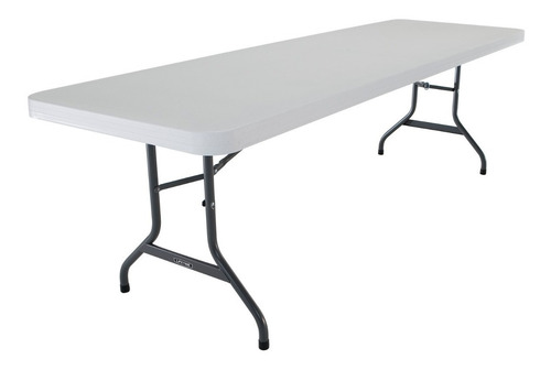 Paquete Lifetime Mesa Rectangular 2.44m Y 8 Sillas Plegables