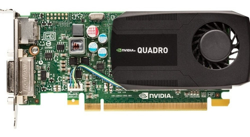 Tarjeta De Video Nvidia Quadro K600 1gb Cad Diseño Cuda Core