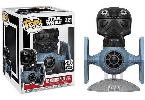 Funko Pop Tie Fighter Pilot Star Wars #221 Exclusivo