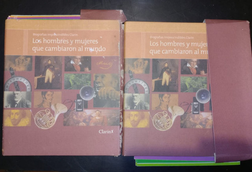 Biografías Imprescindibles Clarín 2 Tomos Incompleto