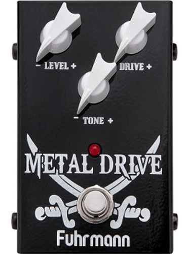 Pedal Fuhrmann Metal Drive - Mt02 Cor Preto