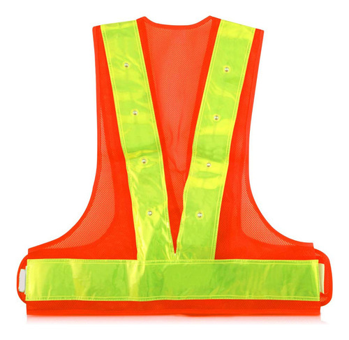 Ds Chaleco De Seguridad Led De Alta Visibilidad, Chaleco