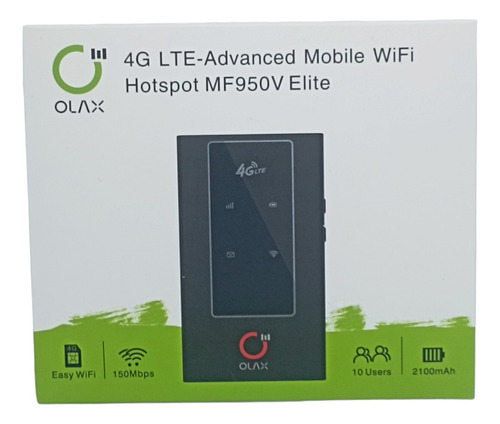 Hotspot  Olax Mf950v Elite / WiPod / Wifi Portatil 
