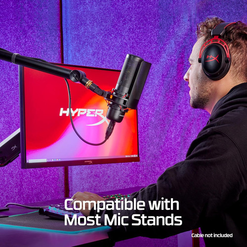 Micrófono Hyperx Procast Micrófono De Condensador De Diafrag