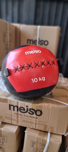 Imagen 2 de 2 de Medicine Ball Meiso S/pique 10kg Entrenamiento Funcional Gym