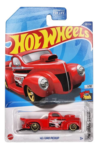 Auto De Colección Hot Wheels Camioneta Ford 40 Pick Up