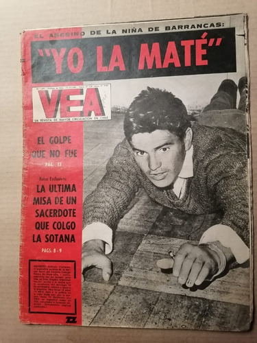 Revista Vea Nº 1593 11 Diciembre 1969