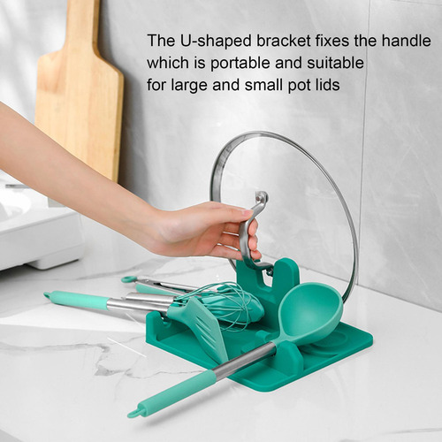 G Soporte Para Utensilios De Silicona Soporte Para