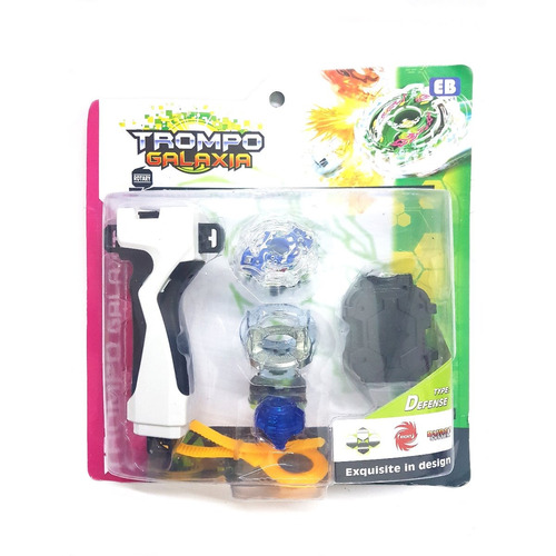 Trompo Galaxia Juguete Tipo Beyblade Burst 73242 Azul