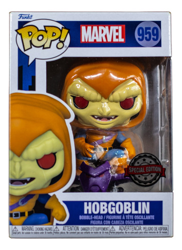 Funko Pop! Hobgoblin #959 Marvel Special Edition Detalles