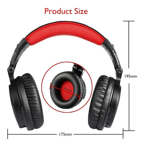 Auriculares Oneodio Pro-m Bluetooth 5.2/inalámbrico