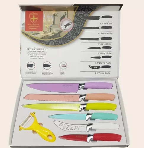 Set de 6 Cuchillos para Cocina - ShopMundo