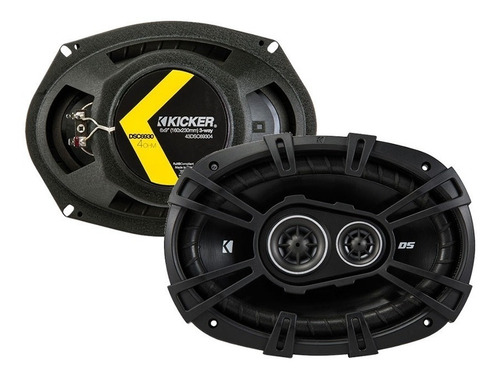 Bocinas Kicker Dsc6930 3 Vias 6x9 360w Max 90 Rms Par