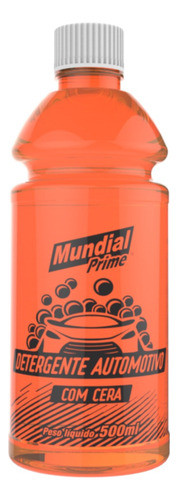 Detergente Automotivo Com Cera 500ml Mundial Prime