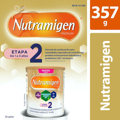 Leche Para Bebe Enfamil Nutramigen Sin Lactosa 1-3 Años 357g