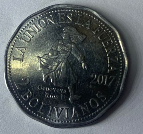 Monedas Conmemorativas De Bolivia De 2 Bolivianos