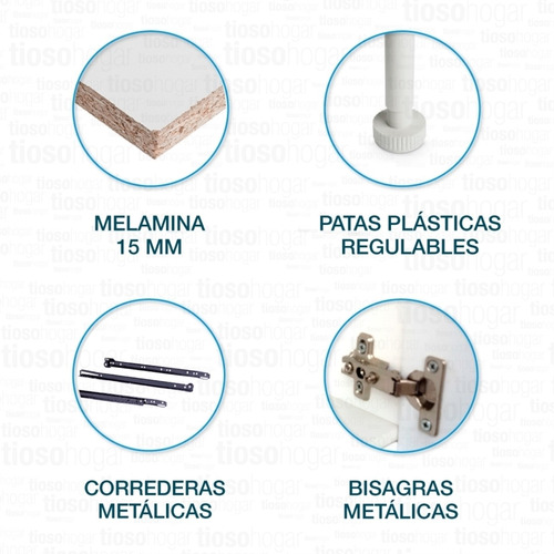Imagen 7 de 9 de Combo Cocina 160 Bajo Mesada Alacena Mesada Acero Envio
