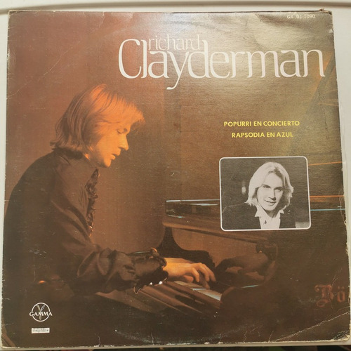 Disco Lp:richard Clayderman- Popurri En Conciertoo