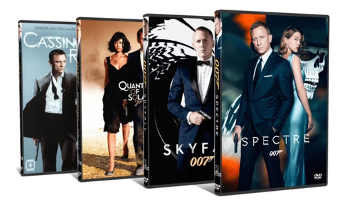 Dvd Coleção: Clássicos _ 007 James Bond ( 5 Filmes )