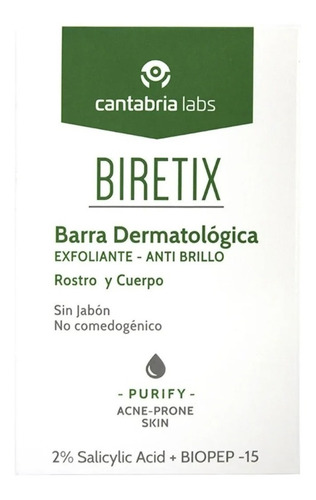 Biretix Barra Dermatológica Exfoliante -cantabria-