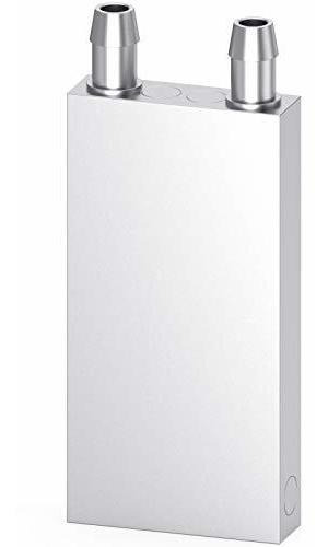 Bloque De Aluminio Refrigeracion Por Agua 40mm X 80mm X 12mm