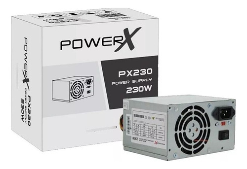 Fonte Atx Power-x Px230 230w Real Com Caixa Com Cabo