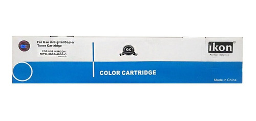 Imagen 1 de 5 de Cartucho Toner Cyan Compatible Para Uso Ricoh Aficio Mpc3500