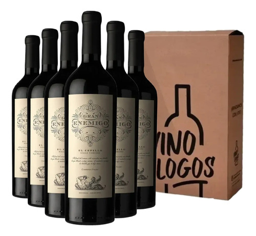 Vino Gran Enemigo El Cepillo 2017 Caja X6 - Oferta Vinologos