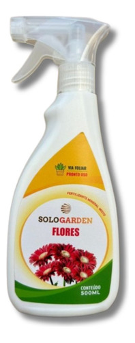 Adubo Foliar Fertilizante Liquido Flores Pronto Uso 500ml 