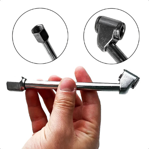 Bico De Encher Pneus, Inflador De Pneus 1/4