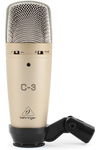 Micrófono Behringer De Estudio Doble Condensador C-3