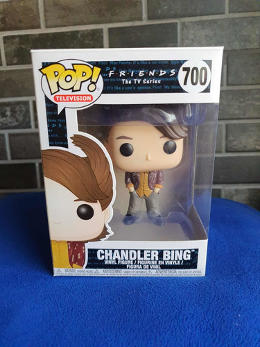 Funko Pop! Tv Chandler Bing 80s Hair 700 Friends