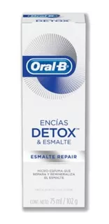 Pasta Dental Oral B Encías Detox & Reparador De Esmalte