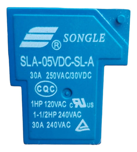 Relevador 5v 30a Sla-05vdc-sl-c Songle / Arduino Electronica