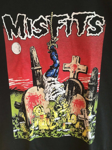Misfits - Pushead - Hardcore Punk - Polera- Cyco Records