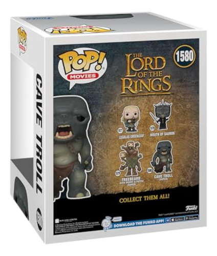 ¡funko Pop! Super: El Señor De Los Anillos - Cave Troll -