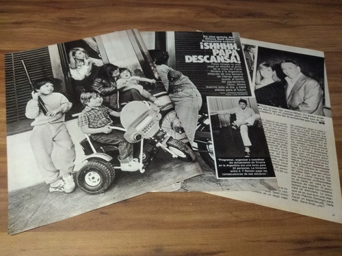 (v125) Evangelina Salazar * Clippings Revista 3 Pgs * 1981 (Usado)