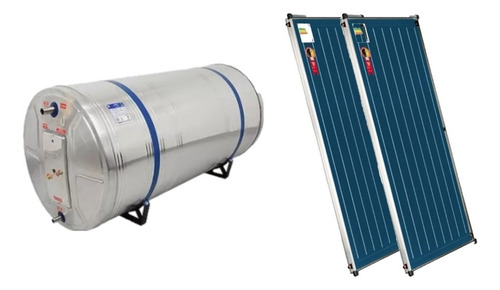 Aquecedor Solar 300 Litros Nível + 02 Placas A Turbo