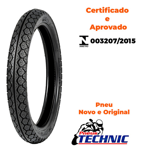 Par Pneu 275-18 + 90-90-18 Tiger Uso Com Câmara Technic