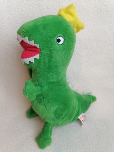 Peluche Original Señor Dinosaurio Peppa Pig Ty 20cm. 