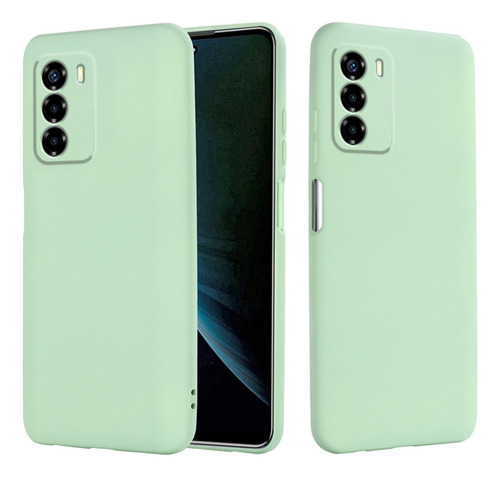 Compatible Funda De Silicona Líquida For Zte Axon 50 Lite