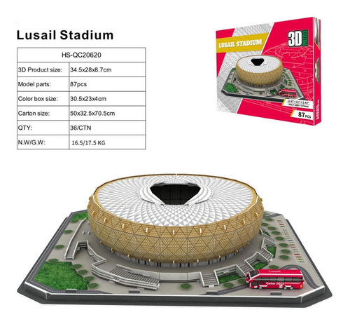 Rompecabezas De La Copa Mundial De Katar 2022: Estadio Lusai